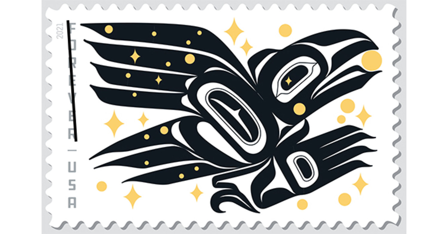 First-ever U.S. Postal Stamp Honoring Alaska’s Tlingit Culture