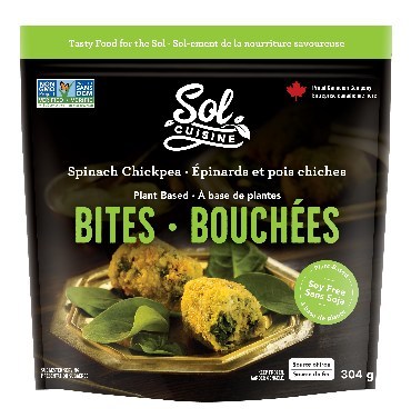 Spinach Chickpea Bites (CNW Group/Sol Cuisine Ltd.)