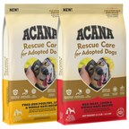 The Pet Lovers Behind ACANA® Pet Food Unveil First-Of-Its-Kind Food, ACANA Rescue Care for Adopted Dogs, to Help Dogs in the U.S. Thrive