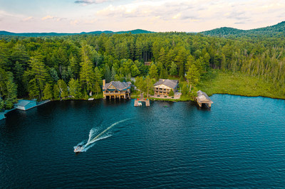 Camp Limberlost, a lakefront retreat with 14 private on upstate New York's exclusive Upper Saint Regis Lake, has been scheduled for sale at luxury auction on Saturday, August 14th. The property was previously listed for $10.2 million but now will be sold to the highest bidder without reserve. Platinum Luxury Auctions is managing the sale in cooperation with listing agent Colleen Holmes of Engel & Vlkers Lake Placid Real Estate. Learn more at NewYorkLuxuryAuction.com.