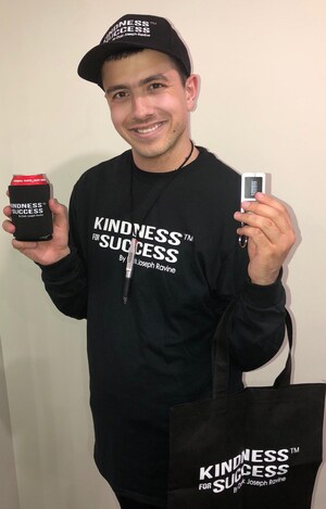 Guinness World Record Holder and Influencer, Dark Joseph Ravine, starts "Kindness for Success" Movement