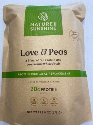 Nature's Sunshine of Lehi, Utah is announcing that it initiated a voluntarily recall of certain lots of its Love & Peas product in April 2021 after being notified by an ingredient supplier that an ingredient used in the manufacturing of the affected product lots may contain milk.