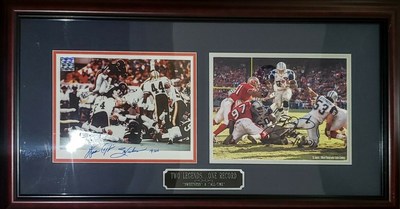 Framed Football Jerseys - Autographed NFL Memorabilia — RSA