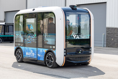 Olli 2.0 gives autonomous demonstration at the Knoxville microfactory in preparation for deployment with Santa Clara Valley Transit Authority.