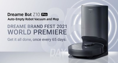 Dreame Bot Z10 Pro Auto-Empty Robot Vacuum and Mop: Get it all done, once every 65 days.