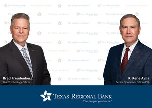 Texas Regional Bank Welcomes Brad Freudenberg and Rene Avila