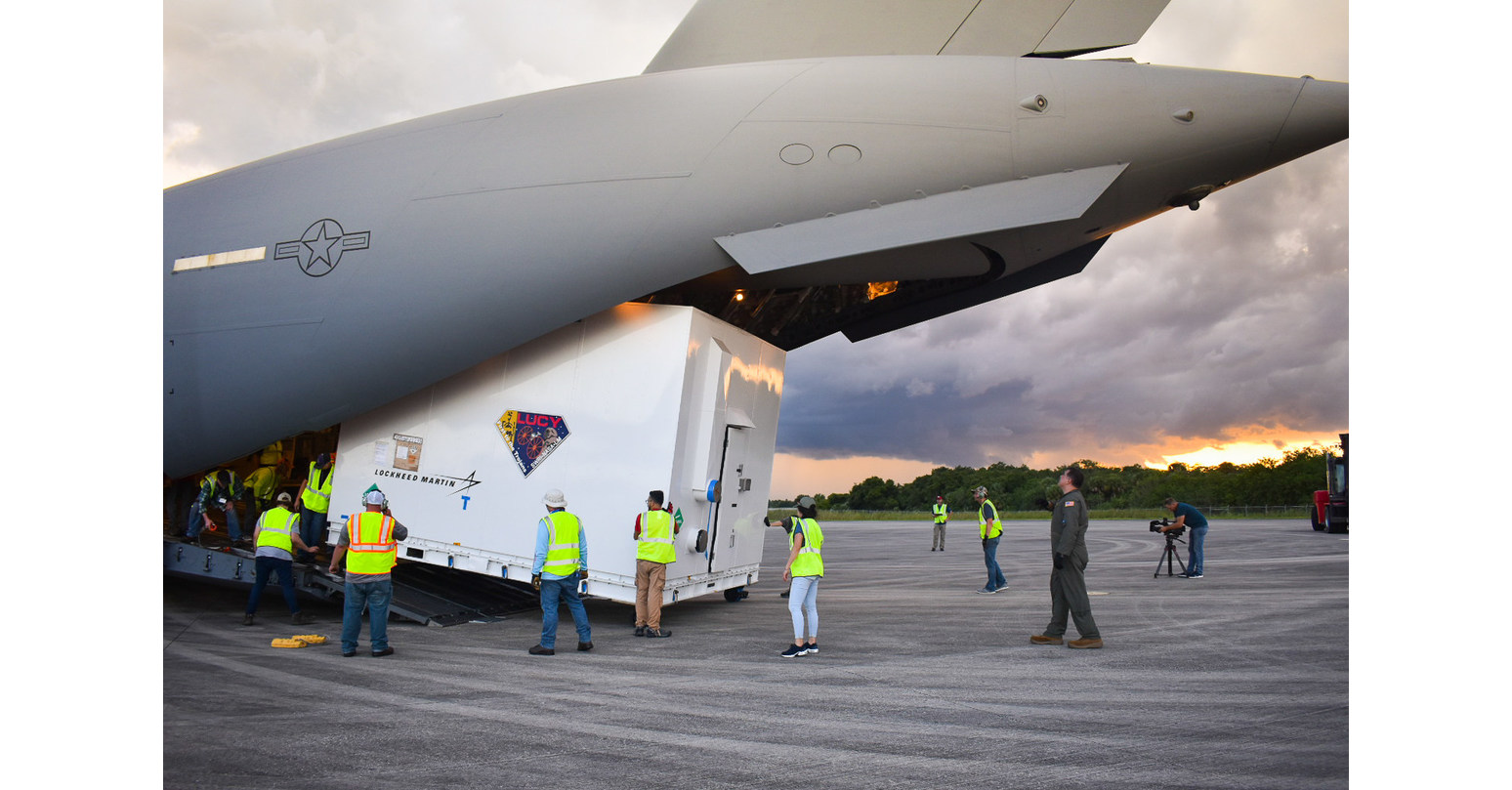 NASA's Lucy Spacecraft Begins Launch Preparations