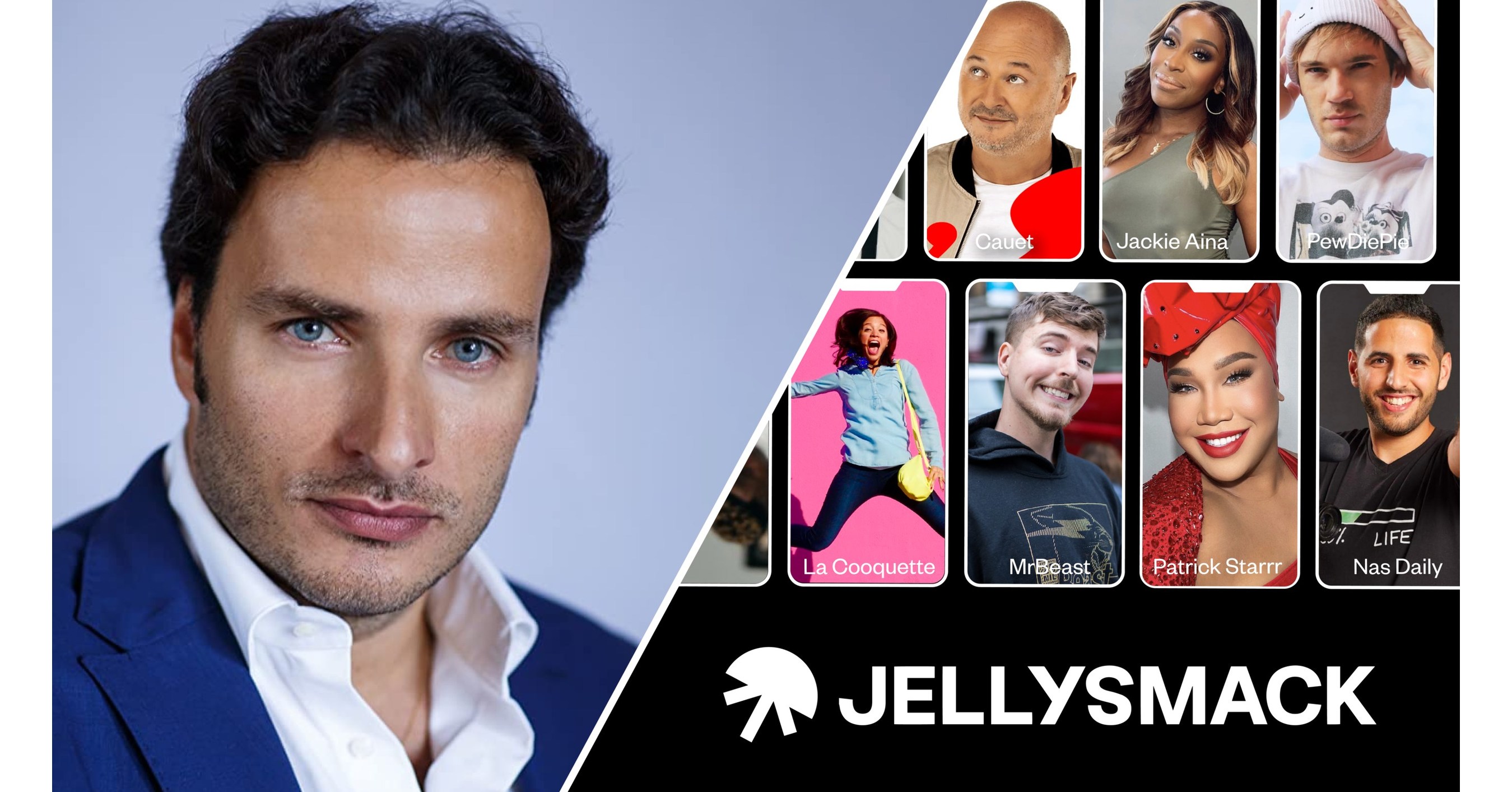 Youri Hazanov, ex executivo do YouTube, refor&ccedil;a os planos de expans&atilde;o mundial do Programa de Criadores da Jellysmack atuando como Diretor Internacional