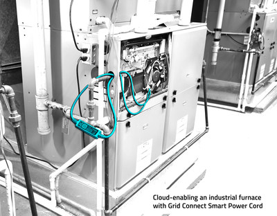 Cloud-enabling an industrial furnace with Grid Connect Smart Power Cord