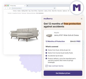 Mulberry Debuts MulberryCare: First-Ever Free Accident Protection for Online Shoppers