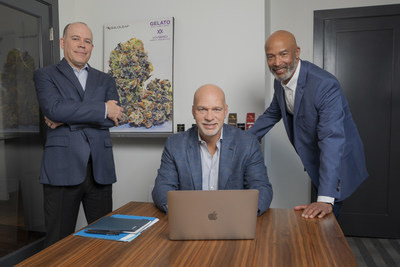 Green Rose Advisors cannabis consulting firm executive team: Jay Stewart, Ross Morreale, and Thomas Wheeler, Jr.