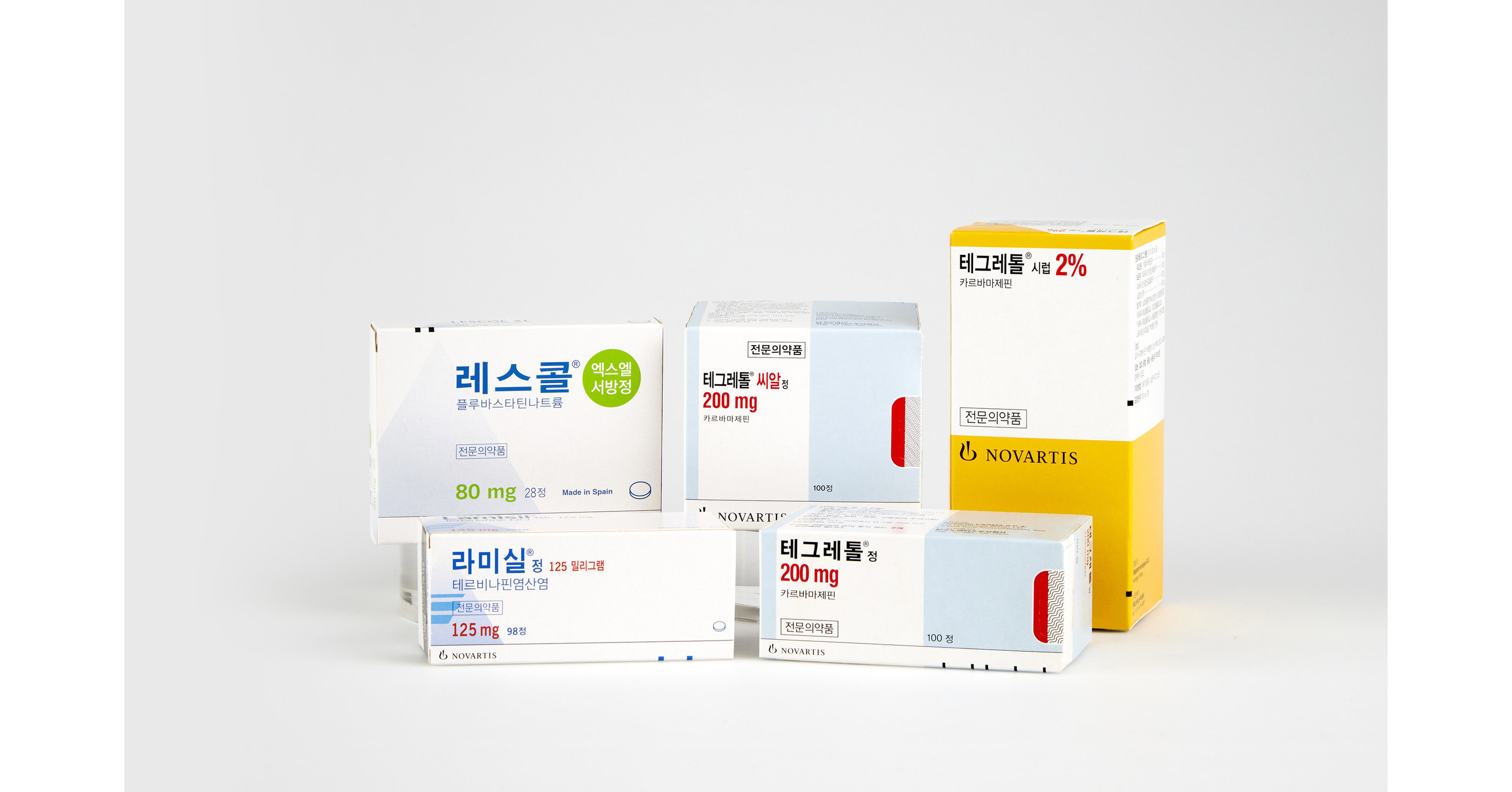 Yuyu Pharma는 Lamisil®, Lescol®XL 및 Tegretol®의 국내 판매권 대해 NovartisKorea와 독점 판매 계약을 체결했다.