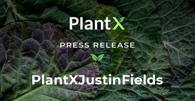 PlantX Announces Chicago Bears Quarterback Justin Fields as Company Ambassador (CNW Group/PlantX Life Inc.)