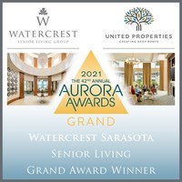 Southeast Building Conference Honors Watercrest Sarasota as a Grand Award Winner in the 2021 Aurora Awards Design Competition