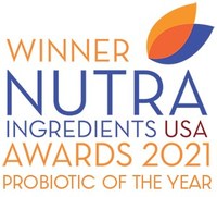 NutraIngredients USA Awards 2021 Probiotic of the Year Logo