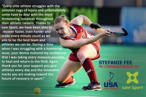 U.S. Women's Field Hockey Team Uses Sustained Acoustic Medicine to Prepare for Olympic Games