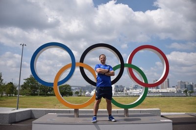 Physical Therapist Dan Rootenberg at the Tokyo Olympics