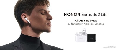 HONOR Earbuds 2 Lite deliver excellent performance and an impressive audio experience in an ergonomic design