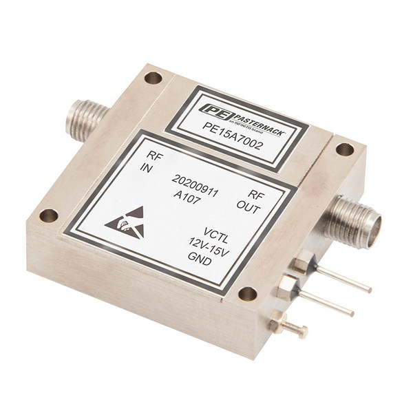Pasternack Unveils New MilGrade Coaxial Packaged Variable Gain Amplifiers