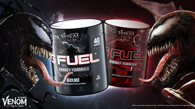 Sink your teeth into two new action-packed G FUEL flavors that are inspired by Sony Pictures’ upcoming highly anticipated sequel Venom: Let There Be Carnage. G FUEL Black Ooze, is inspired by our favorite lethal protector, Venom, and has a sweet and refreshing black cherry taste. Meanwhile, the chaos of the Carnage-inspired G FUEL Red Ooze has a sour black cherry taste. Pre-order your limited-edition G FUEL Black Ooze and Red Ooze at gfuel.com through August 6th while symbiotes last.