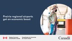 Seven regional airports across the Prairies receiving more than $4 million to maintain regional connectivity and jobs