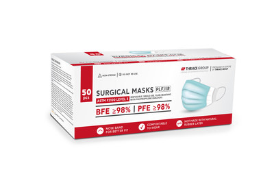 Thrace Group Level III Surgical Masks are immediately available in the U.S. under FDA EUA (Emergency Use Authorization) granted June 30, 2021. See www.she-company.com for order placements.