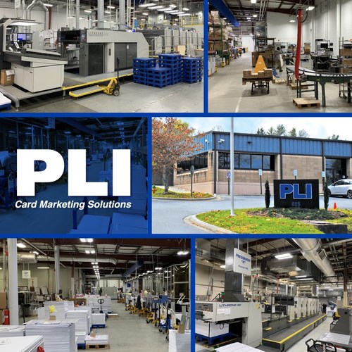 PLI Card Manufacturing Services Asheville facility images
