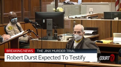 Court TV will provide live coverage of real estate heir Robert Durst testifying in his own defense when he takes the witness stand in his murder trial.