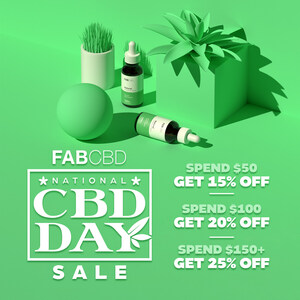 FAB CBD Celebrates Customers and Community on National CBD Day