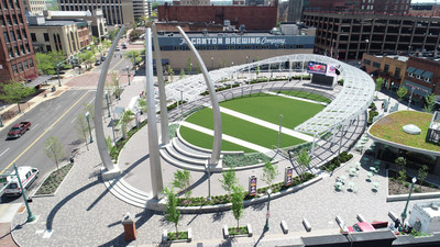 Centennial Plaza in Canton, Ohio