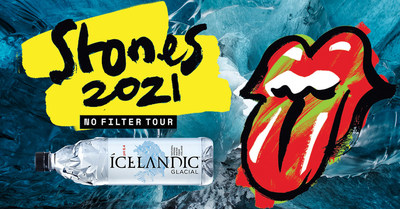 Courtesy of Icelandic Glacial and The Rolling Stones