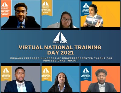 INROADS Interns attend impactful sessions where they are given information and advice that they can use as they begin their professional careers.