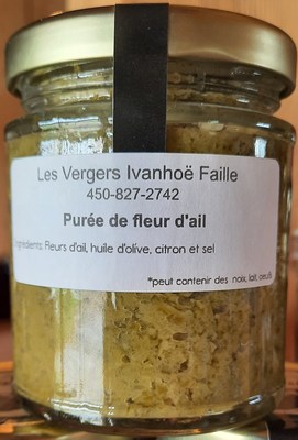Pure de fleur d'ail (Groupe CNW/Ministre de l'Agriculture, des Pcheries et de l'Alimentation)