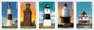 Lighting Up Mail: Postal Service Issues Mid-Atlantic Lighthouses 