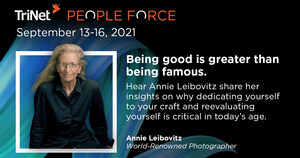 World-Renowned Photographer Annie Leibovitz Joins TriNet PeopleForce Roster of Distinguished Speakers