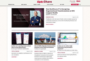 EpicShare Is a Space for Healthcare IT Executives to Learn &amp; Share
