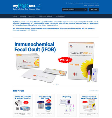 MyPOCtest.com - Point-of-Care Test Kits and More. Reliable, high-quality tests and a trustworthy, consistent supply from an industry veteran. Emergency use authorized (EUA) rapid COVID-19 antigen and antibody tests, drug screening test cups, pregnancy tests, and fecal occult blood tests.