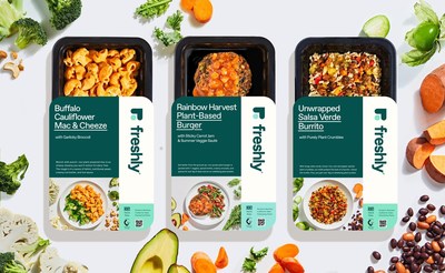 Freshly Introduces Purely Plant Its First Ever Plant Based Meals Line