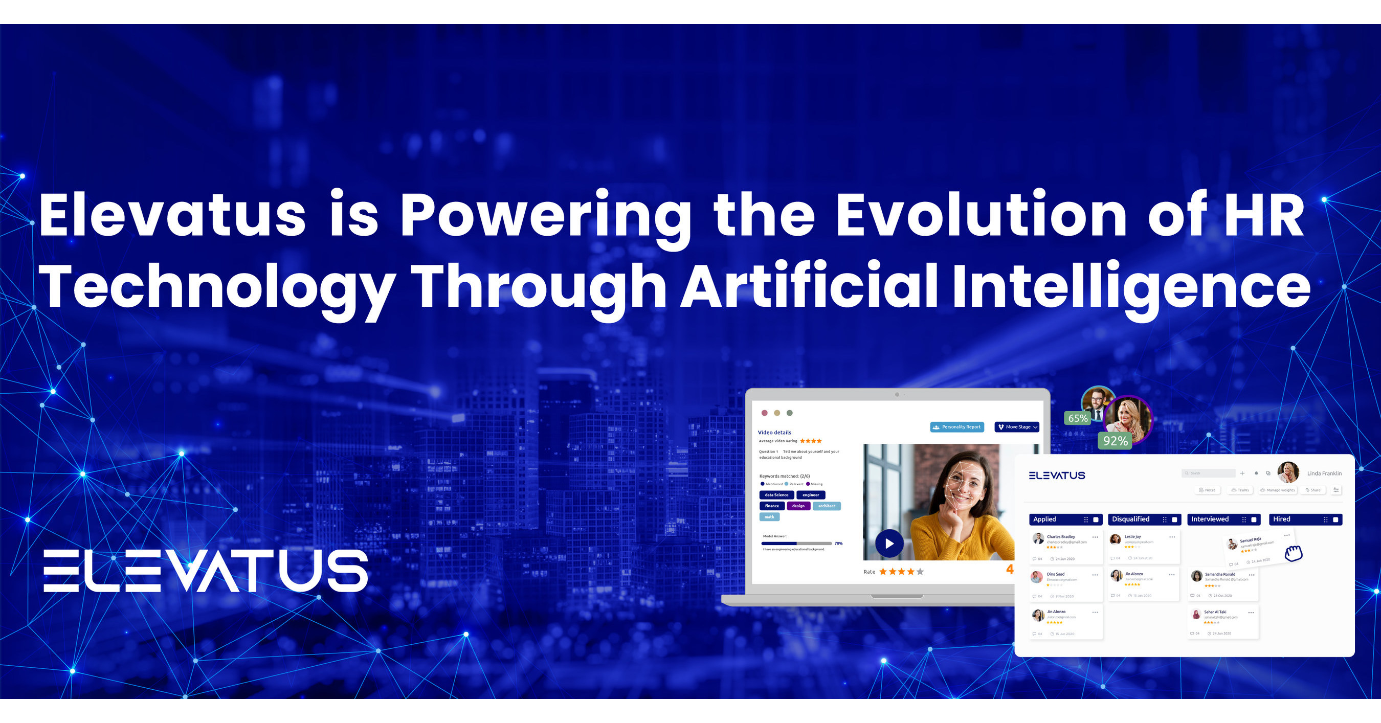 Elevatus is Powering the Evolution of HR Technology Through Artificial Intelligence and Experiencing a Huge Surge in Demand