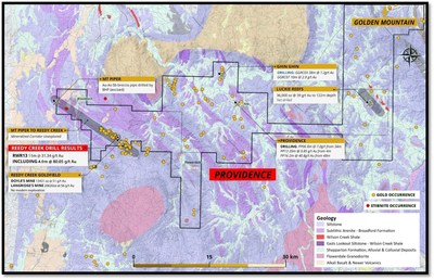 Figure 2 – Providence Project Overview Map (CNW Group/Fosterville South Exploration Ltd.)