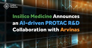 Insilico Medicine Announces an AI-driven PROTAC R&amp;D Collaboration with Arvinas
