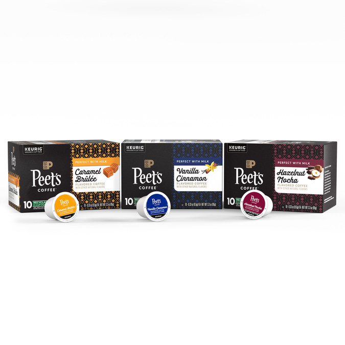 Peet's Coffee Introduces First Ever Line of Flavored Coffee For Home Brewing: K-Cup® Pods in Caramel Brûlée, Vanilla Cinnamon, Hazelnut Mocha - Vimarsana News