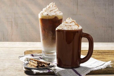 A returning favorite, Cracker Barrel's Pumpkin Pie Latte contains crafted coffee with sweet, seasonal pumpkin pie flavors. Enjoy iced or hot until Nov. 29.