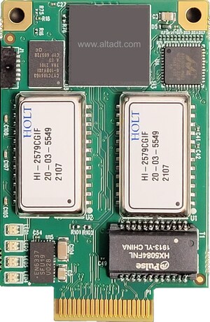 Alta Data Technologies Releases Multi Channel Embedded MIL-STD-1553 Mezzanine Board With Ethernet Connectivity