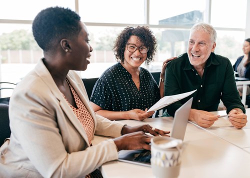 Business people working