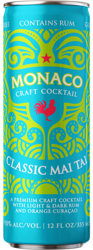 Monaco® Expands Craft Cocktail Portfolio with Launch of New Ready-To-Drink Classic Mai Tai