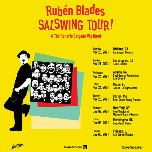 El icono de la musica latina, Rubén Blades regresa a los escenarios