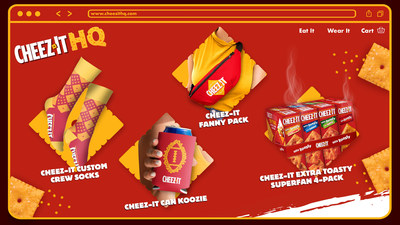 ONLINE SHOPPING JUST GOT CHEESIER: CHEEZ-IT® DEBUTS FIRST EVER ONLINE STORE WITH AN EXCLUSIVE NEW FLAVOR DROP