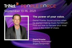 Multi-Platinum Recording Artist and Songwriter Daniel Powter Joins TriNet PeopleForce Roster of Distinguished Speakers