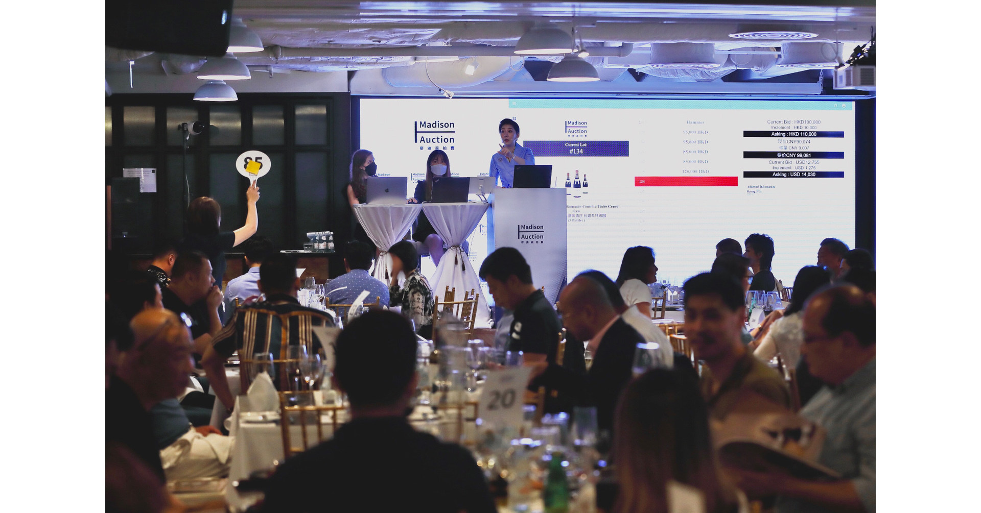 Madison Auction Toasts the Success of their 2021 August LiveStreaming Auction